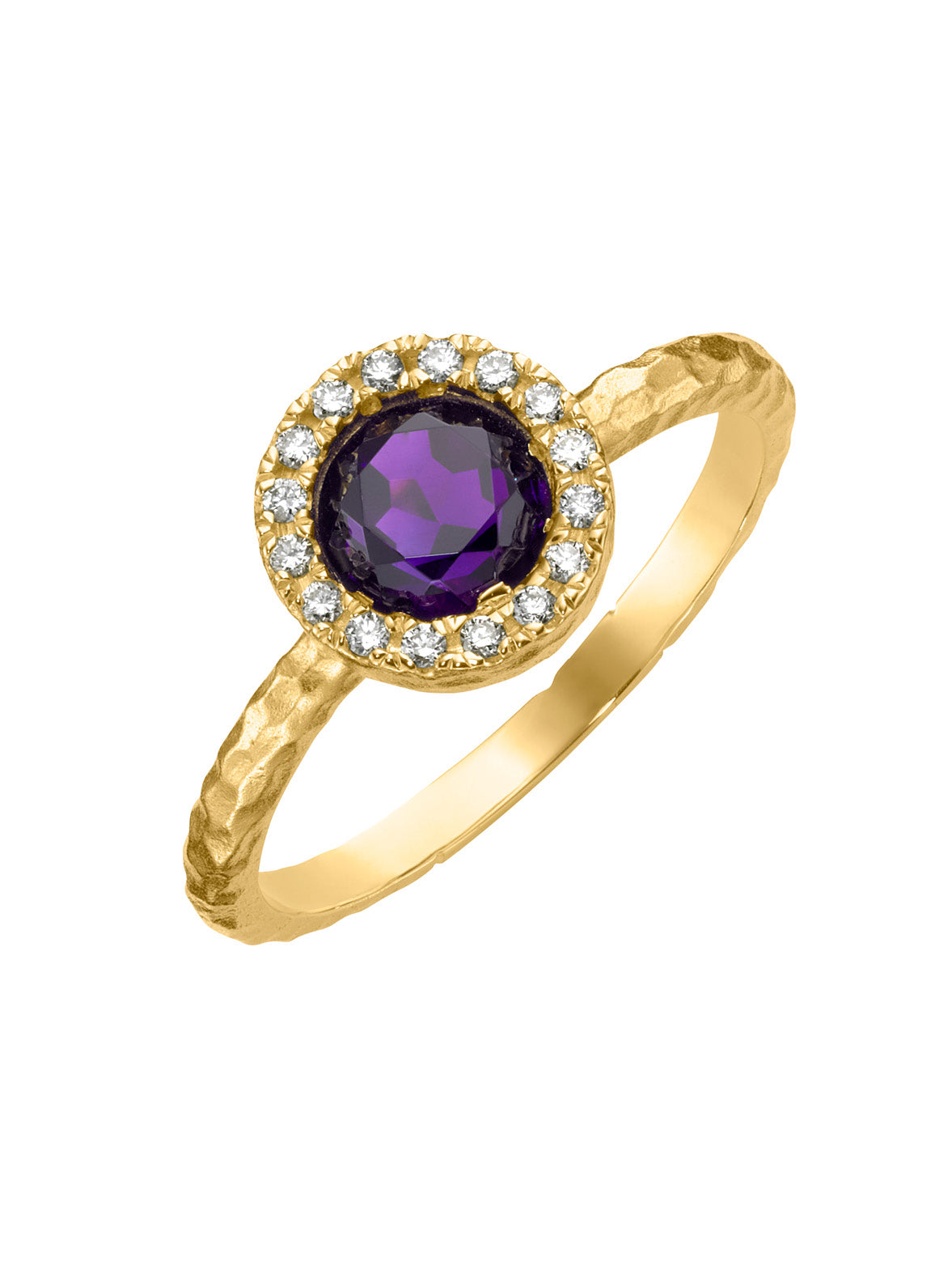 Damenring Amethyst